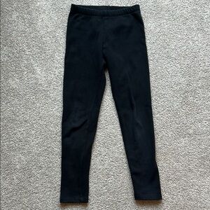Cat & Jack Black Fleece Leggings, 7/8